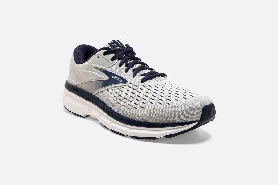 Brooks Dyad 11 Road Löparskor Herr - Vita/Svarta - 9072-UJTNO